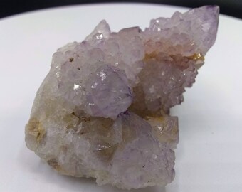 Amethyst Spirit Quartz Cluster: Cactus Fairy Quartz Stone