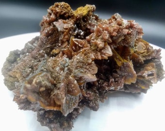 Rare Descloizite Crystal Cluster Berg Aukas Namibia Old Collection Cabinet Collector Specimen