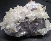 Cubic Fluorite Dogtooth Calcite Specimen Raw Fluorite Collector Specimen from Balochistan Pakistan