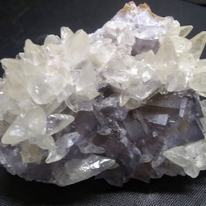 Cubic Fluorite Dogtooth Calcite Specimen Raw Fluorite Collector Specimen from Balochistan Pakistan