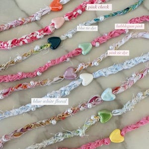 Geflochtene Herz Armbänder