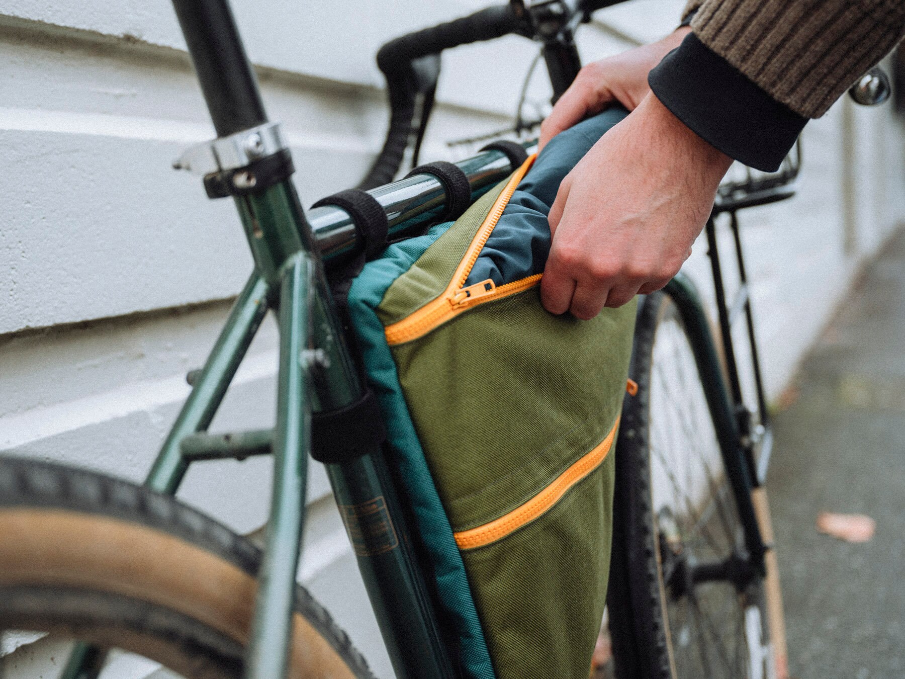 Custom Frame Bag for Bikepacking Etsy