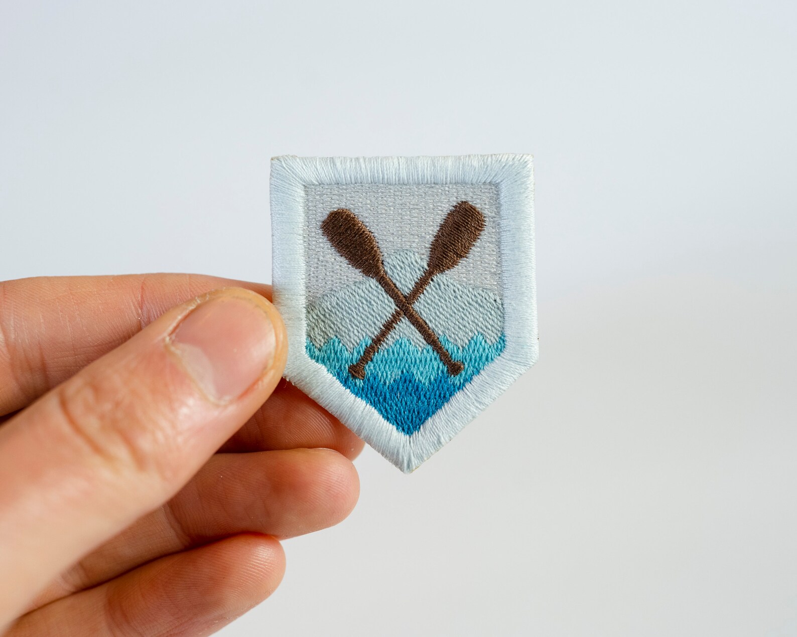 Canoe Adventure Patch Etsy