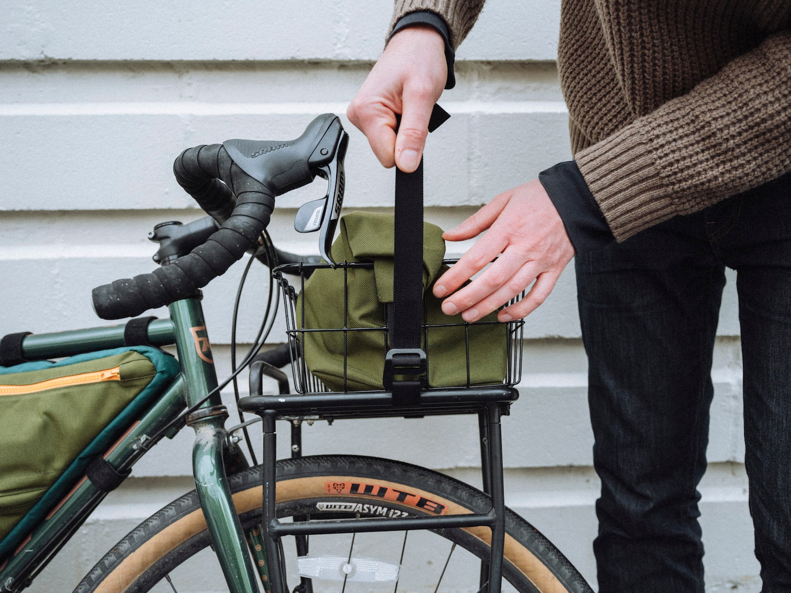 Bike Basket Bag Etsy