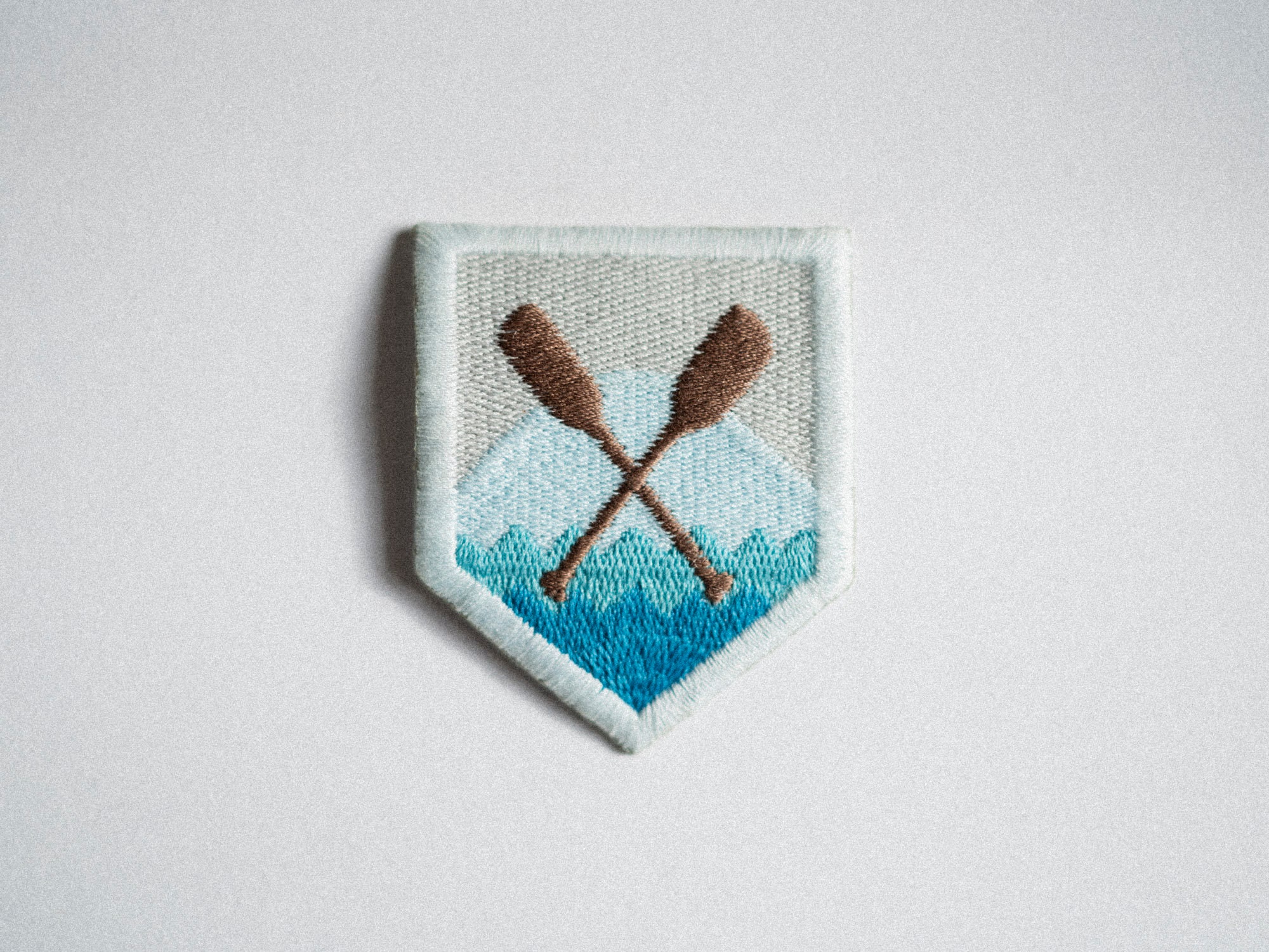 Canoe Adventure Patch Etsy