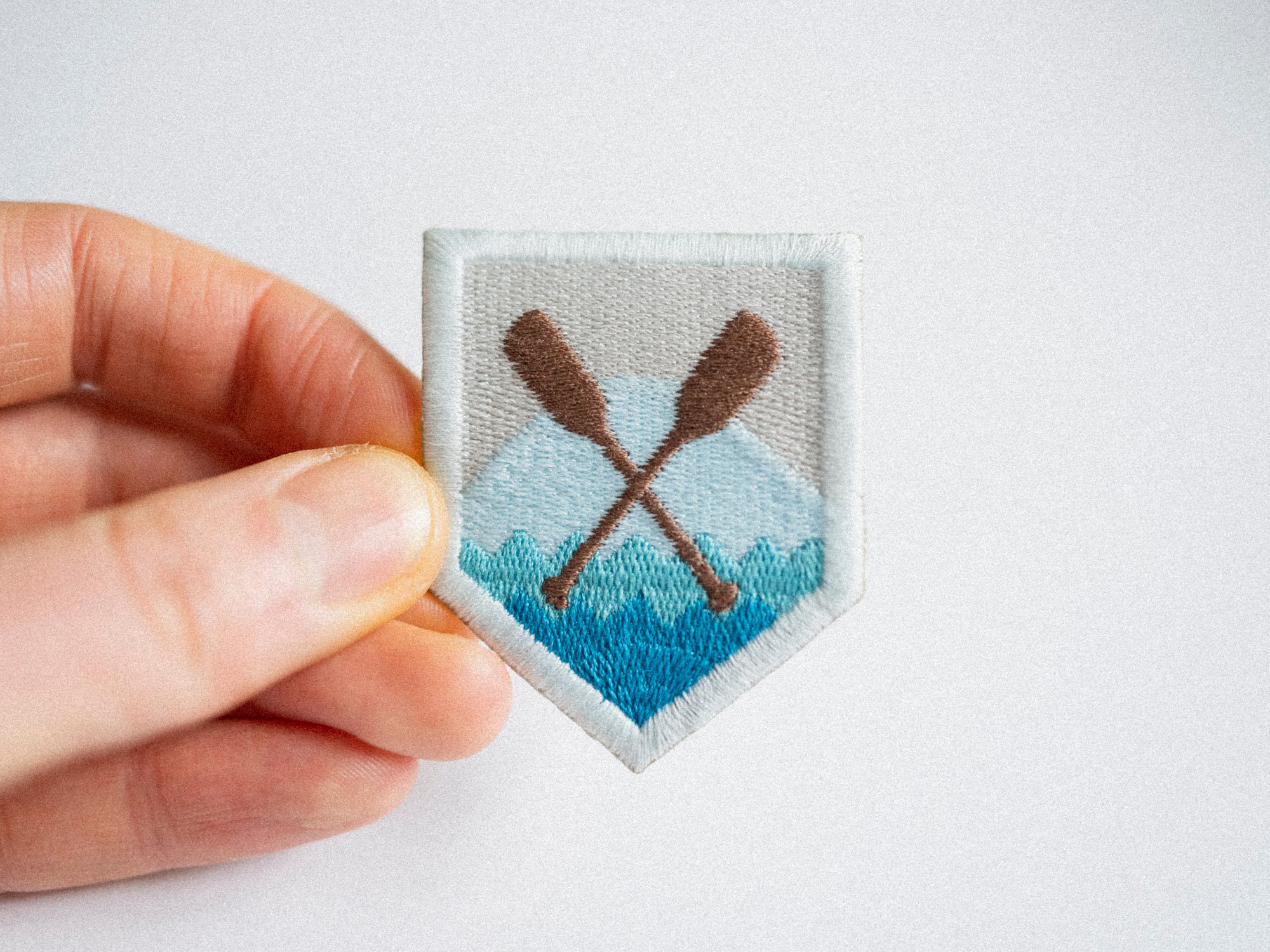 Canoe Adventure Patch Etsy