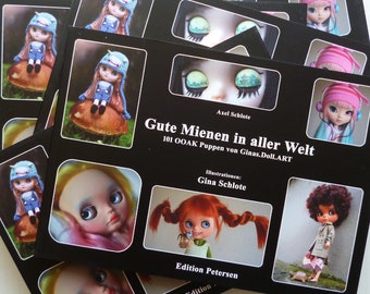 Blythe Book "Good expressions all over the world "- 101 OOAK dolls by Ginas.Doll.ART