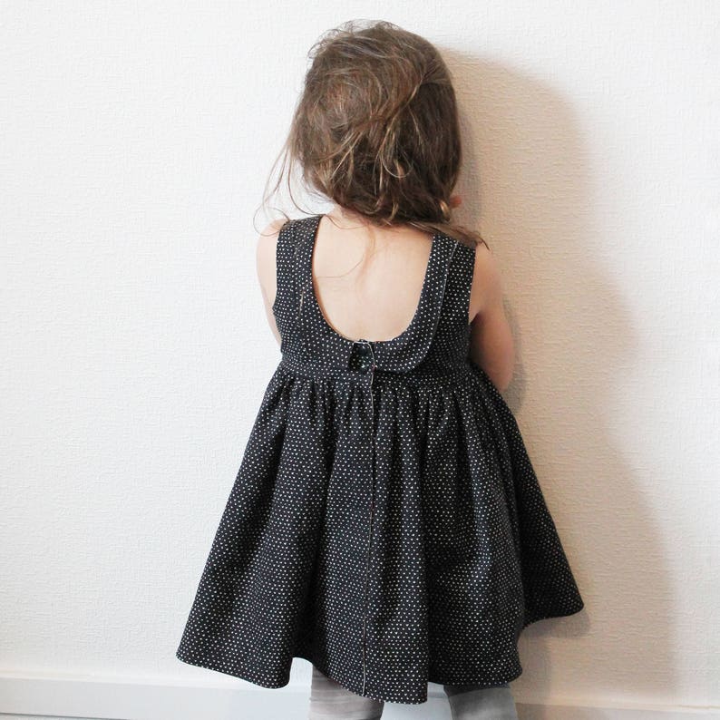 White Linen Toddler Wedding Cutout back Lace Cotton Flower girl Princess Dress Baptism Custom Snaps Baby shower gift Birthday