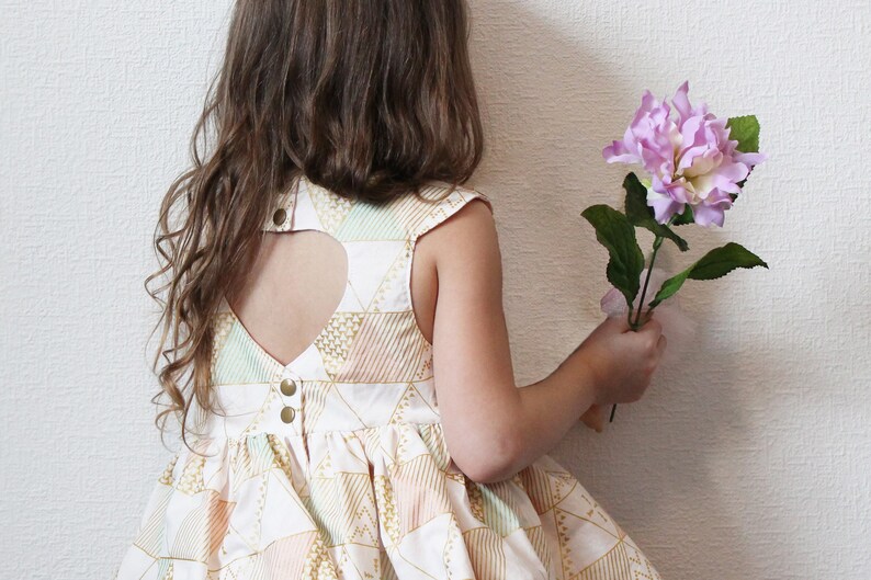 White Linen Toddler Wedding Cutout back Lace Cotton Flower girl Princess Dress Baptism Custom Snaps Baby shower gift Birthday