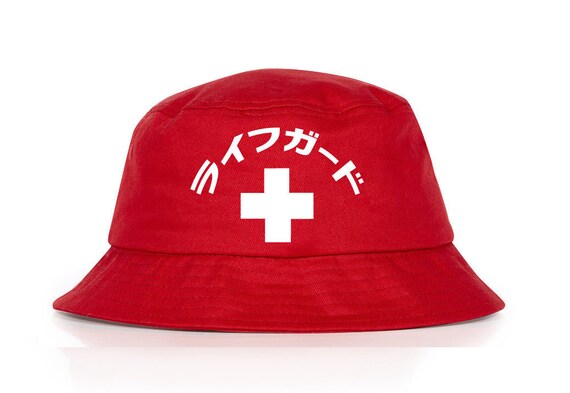 Lifeguard Japanese Bucket Hat - Etsy 