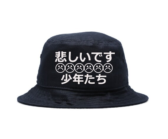 bucket hat sad