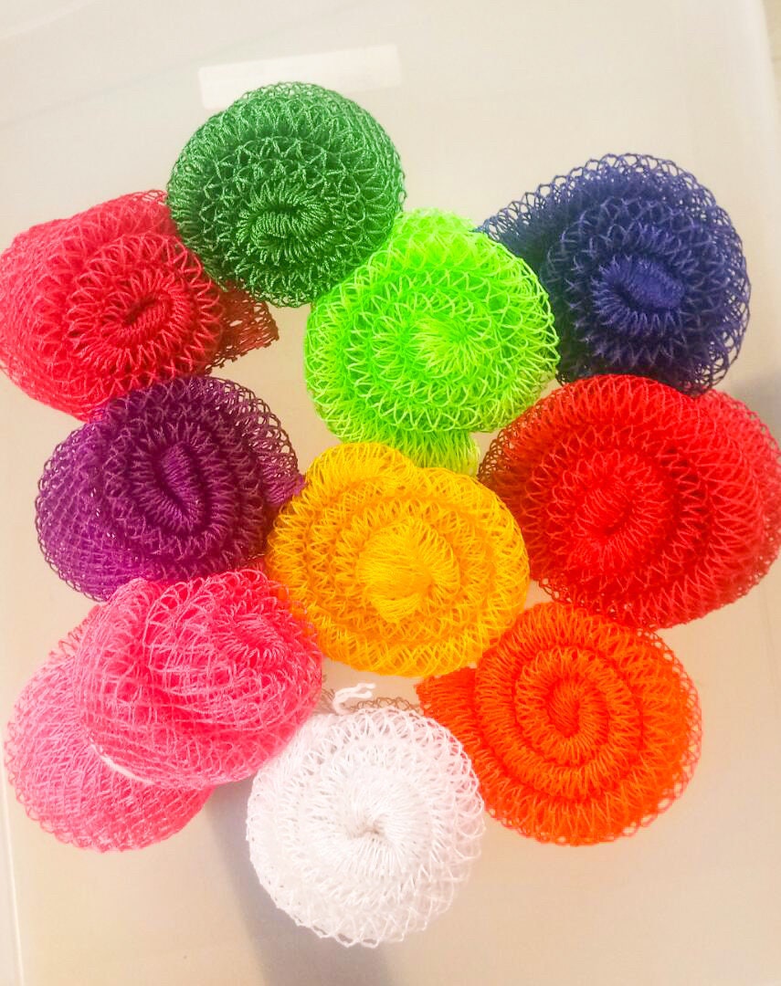 Intensifying Gritty African Exfoliating Net, Sponge, Body Scrub ...