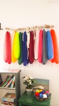 Medium African Exfoliating Net, Sponge, Body Scrub, Wholesale Body Sponge, matching color strings product logo