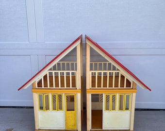 Casa de muñecas Barbie Dreamhouse de Mattel de 1979, versión amarilla poco común, pieza icónica de colección
