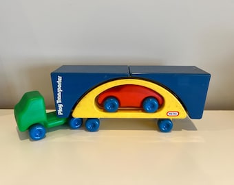Transportador de juguete Little Tikes vintage de 1983: juguete clásico poco común en excelentes condiciones: juego retro para niños