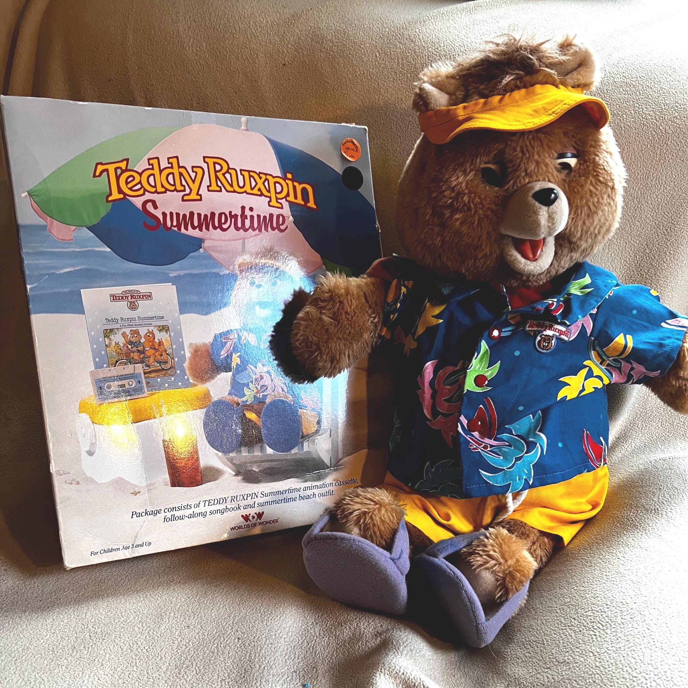 Vintage Talking Teddy Bear - Etsy