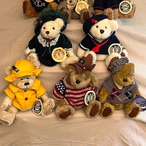 Brass Button Bears - Etsy