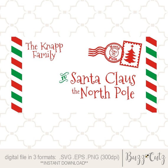 Download Svg Santa Letter Letter To Santa Cricut Santa Letter Print Etsy 3D SVG Files Ideas | SVG, Paper Crafts, SVG File