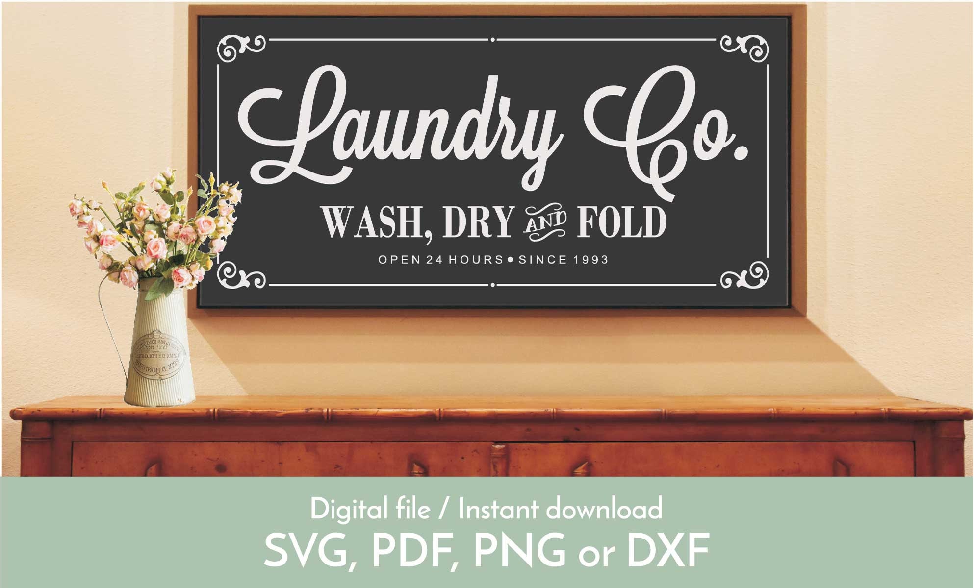 Download SVG Laundry sign / Laundry Co SVG / Laundry Room Sign ...