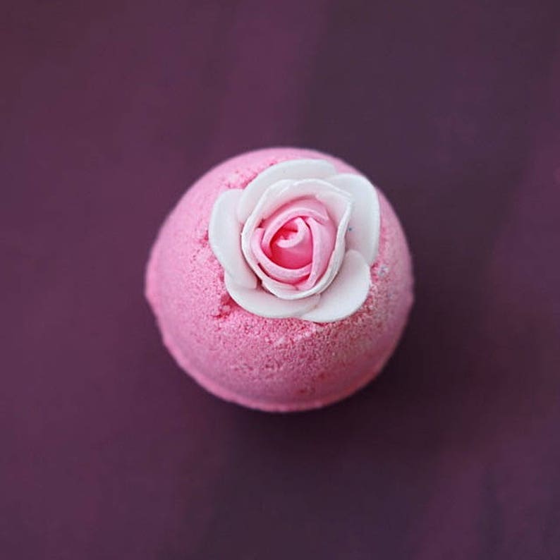 Romance Bath Bomb Fizzy 2 Sizes Available Handmade in USA Etsy