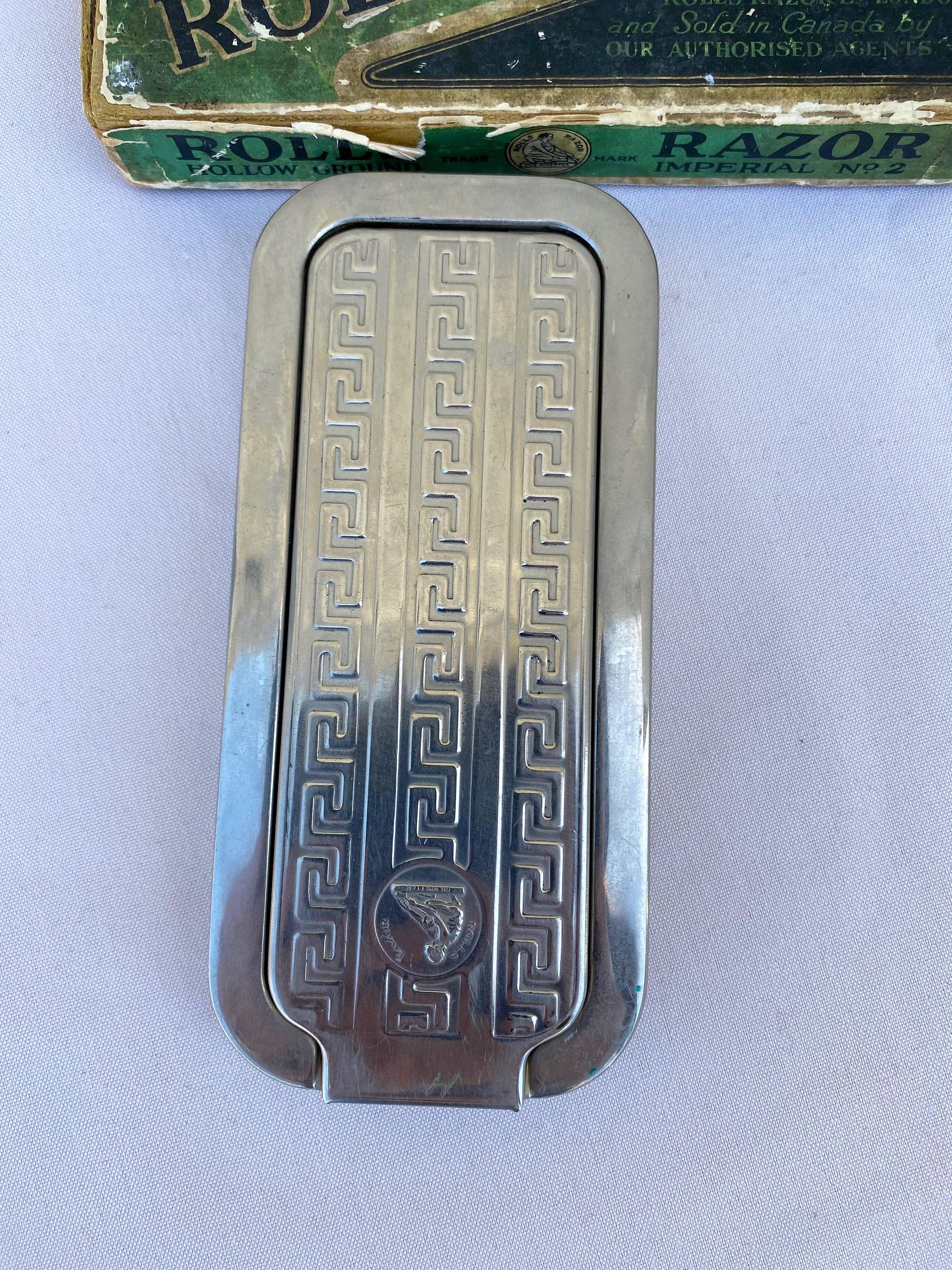 1920's Vintage Silver Rolls Razor English Shaving Kit - Etsy