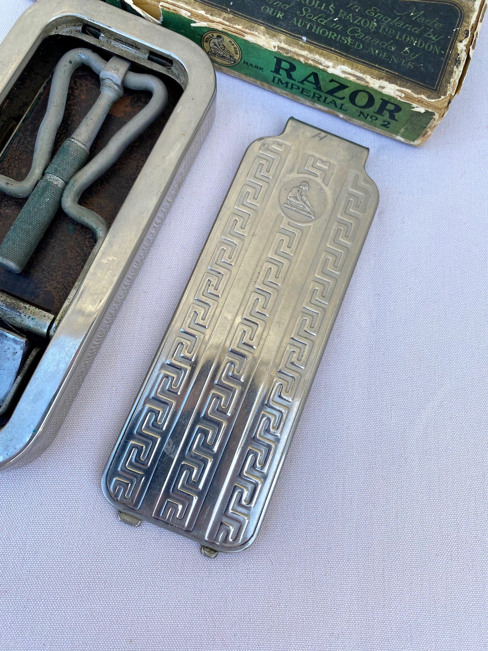 1920's Vintage Silver Rolls Razor English Shaving Kit - Etsy
