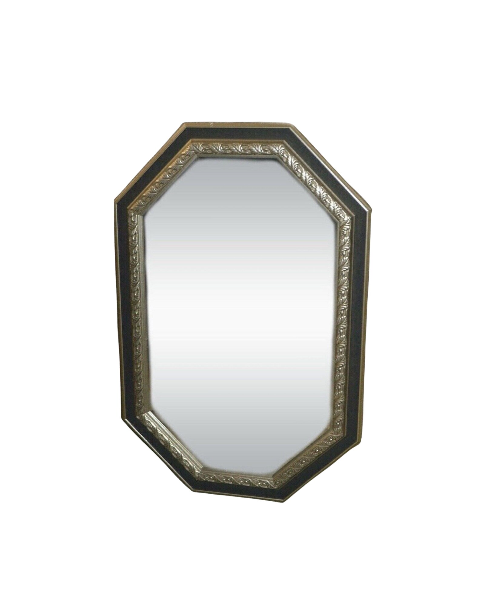 Octagon Shaped Transitional Style Wall Mirror Etsy