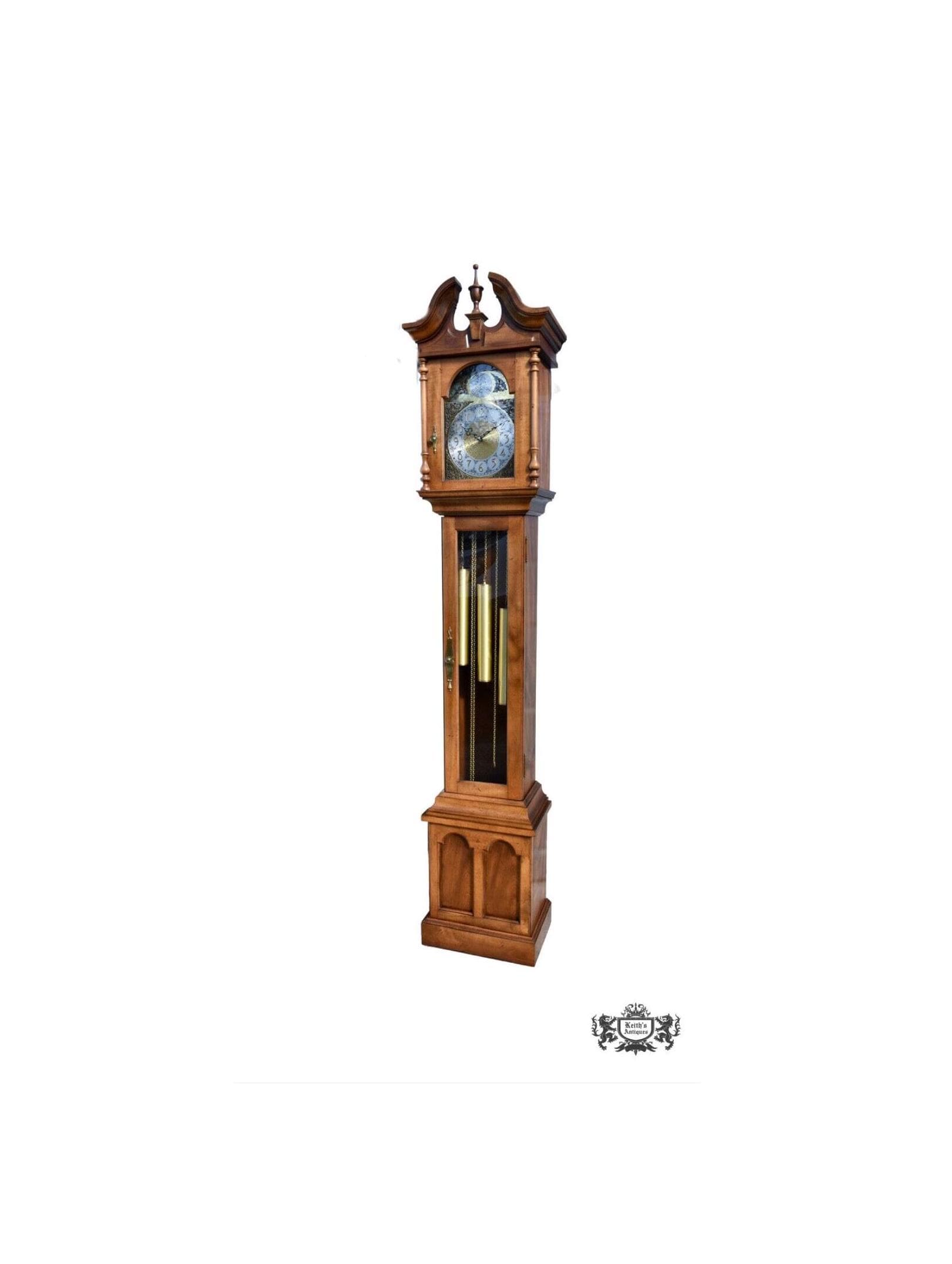 Vintage Cornwell Tempus Fugit Wood Grandfathers Clock - Etsy