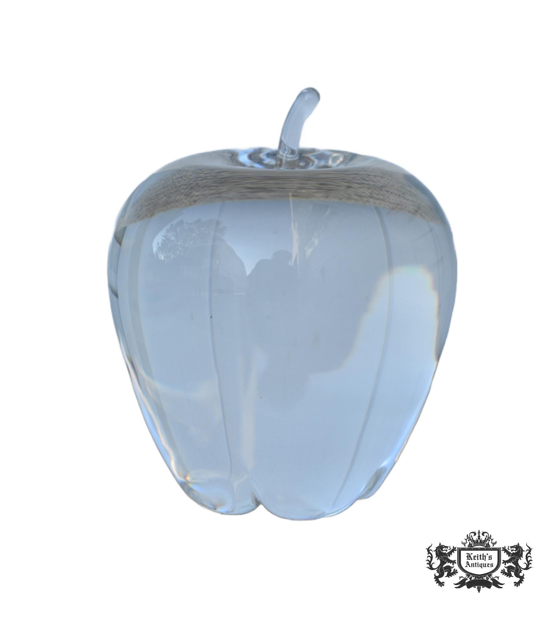 Steuben Apple - Etsy