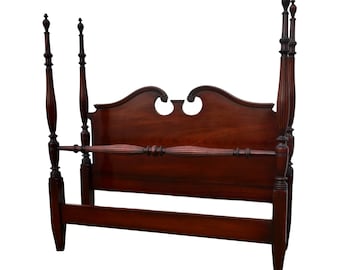 Vintage Mahogany Traditional Style Full Size Bed