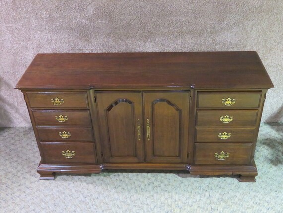 Vintage Cherry Pennsylvania House Triple Dresser Etsy