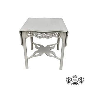 Vintage Baker Country French Style Drop Leaf Table
