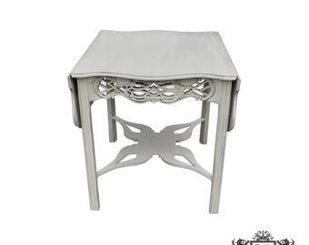 Vintage Baker Country French Style Drop Leaf Table