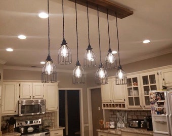 wooden chandelier design