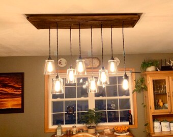 Reclaimed Barnwood 10 or 16 Mason Jar 