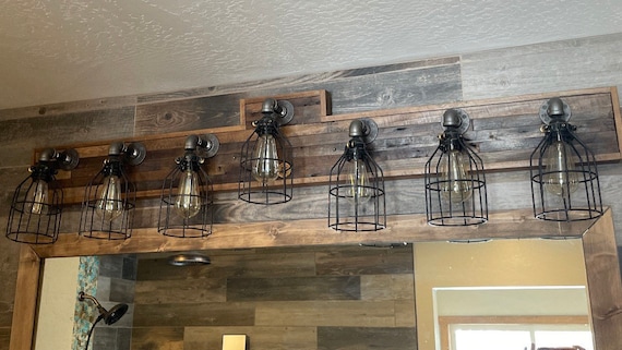 Barnwood cheap vanity light