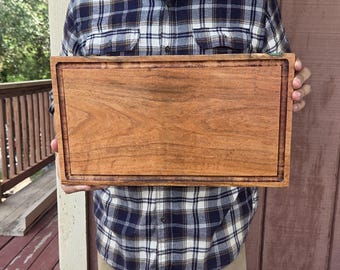 Mesquite Cutting Board-Texas Honey Mesquite-Serving Board-Prep Board-Mesquite Hardwood-Cutting Board-Indoor/Outdoor BBQ Cooking