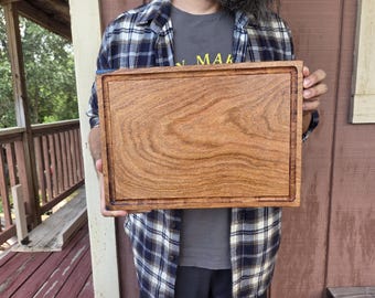 Mesquite Cutting Board-Texas Honey Mesquite-Serving Board-Prep Board-Mesquite Hardwood-Cutting Board-Indoor/Outdoor BBQ Cooking