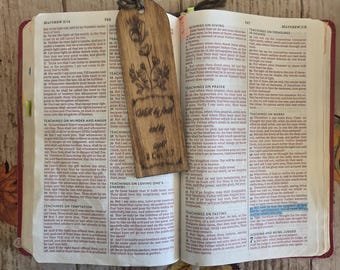 Faith-Based Bookmark with Scripture (2 Cor. 5:7)