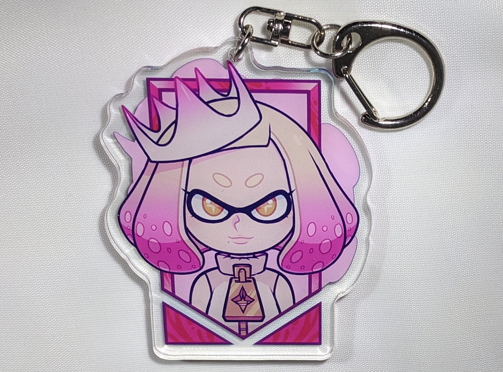 Splatoon 2 Keychains 3 Splatoon 2 Marina & Pearl Double Sided Keychain | Etsy