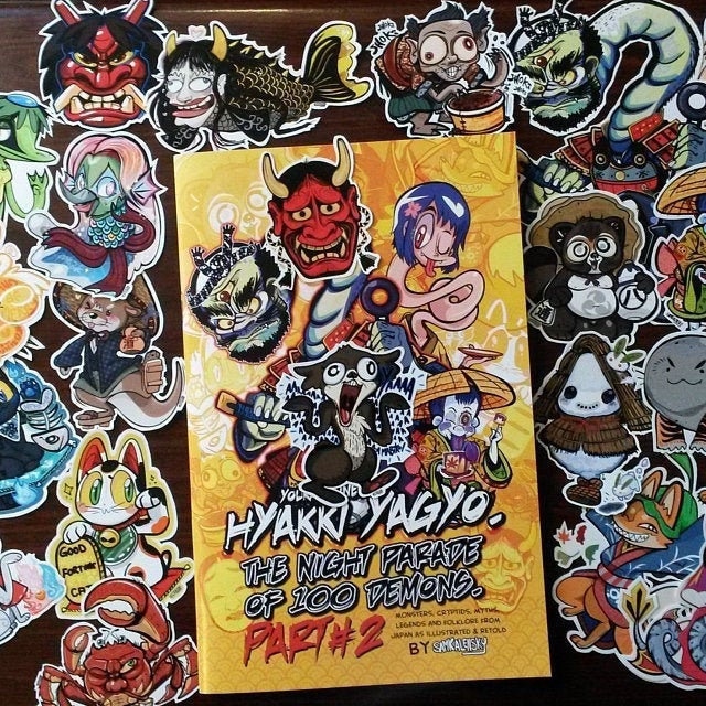 Yokai Zine: PART 2 - Hyakki Yagyō - the Night Parade of 100 Demons