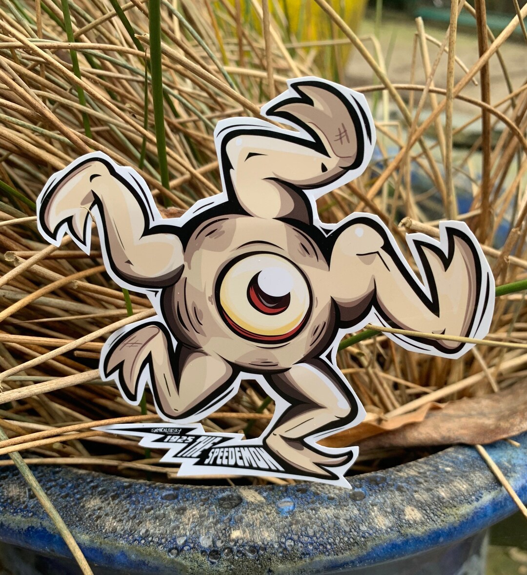 The Speedemon [fearsome Critter 1925] Sticker. - Etsy
