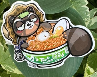 Tanuki Udon - [yokai|foodlore]
