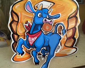 little blue ox - [fearsome critter]