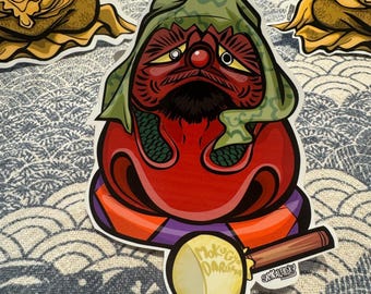 Mokugyo daruma - [Yokai|Tsukumogami]