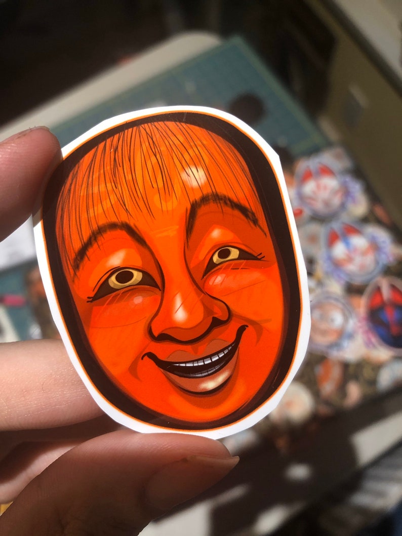 Shojo - [did You Noh? Mask Stickers] - Etsy Canada