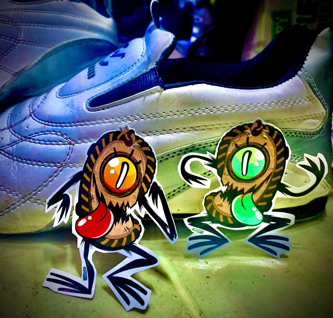 Bakezōri - Ghost Sandals - Yokai Stickers - Etsy