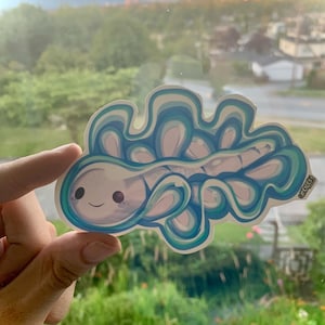 Sky Fish Air Rod Cryptid Ufo Sticker - Etsy