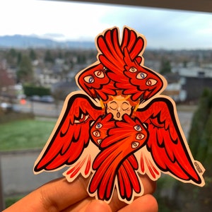 Seraphim - the Burning Ones - [ Angel Sticker ] - Etsy