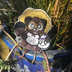 Shigaraki Tanuki Yokai Stickers